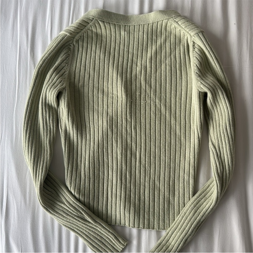 Wilfred Manila cardigan - sage green - Picture 2 of 4